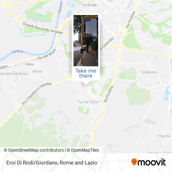 Eroi Di Rodi/Giordano map