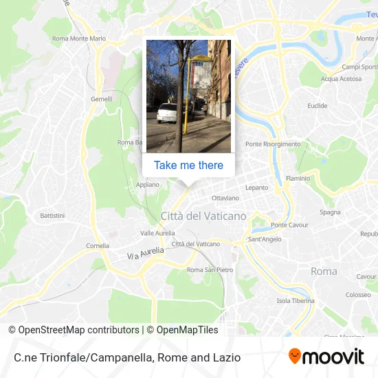 Triumphal Circle/Campanella map