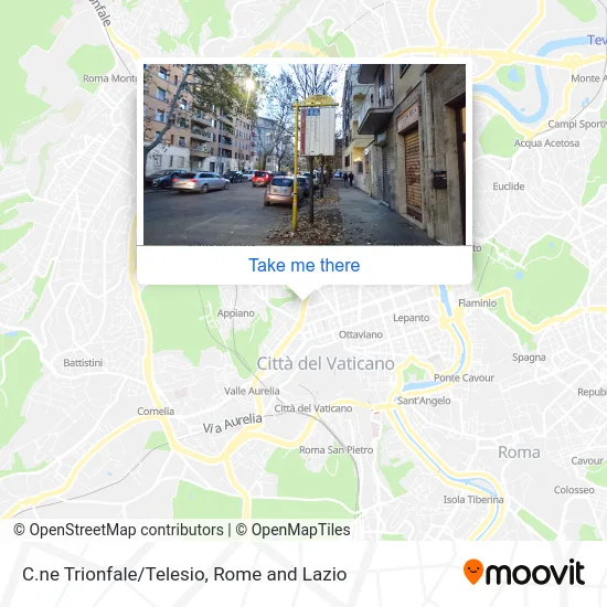 Triumphal Circle/Telesio map