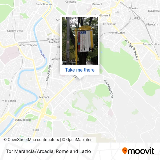 Tor Marancia/Arcadia map