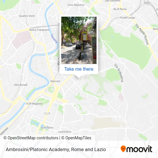 Ambrosini/Platonic Academy map