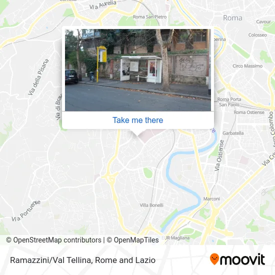 Ramazzini/Val Tellina map