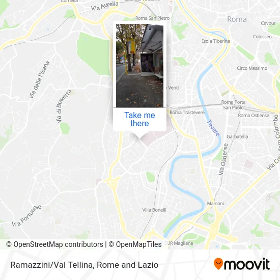 Ramazzini/Val Tellina map