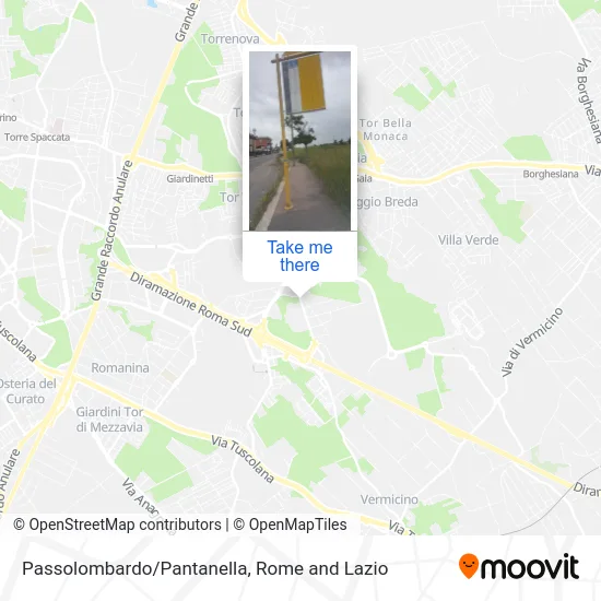 Passolombardo/Pantanella map