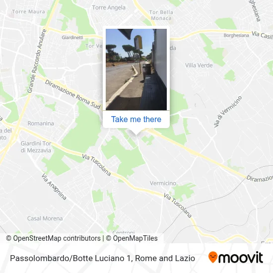 Passolombardo/Botte Luciano 1 map