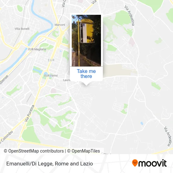 Emanuelli/Di Legge map