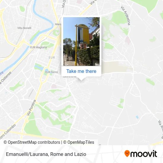 Emanuelli/Laurana map