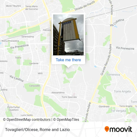 Tovaglieri/Olcese map