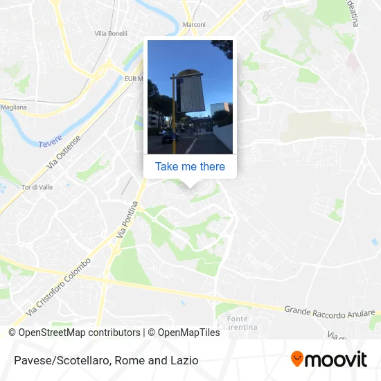 Pavese/Scotellaro map