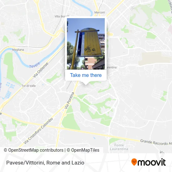 Pavese/Vittorini map