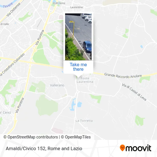 Amaldi/Number 152 map