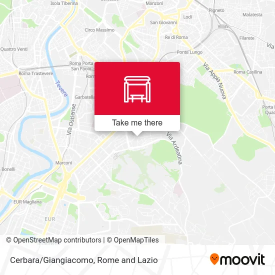 Cerbara/Giangiacomo map