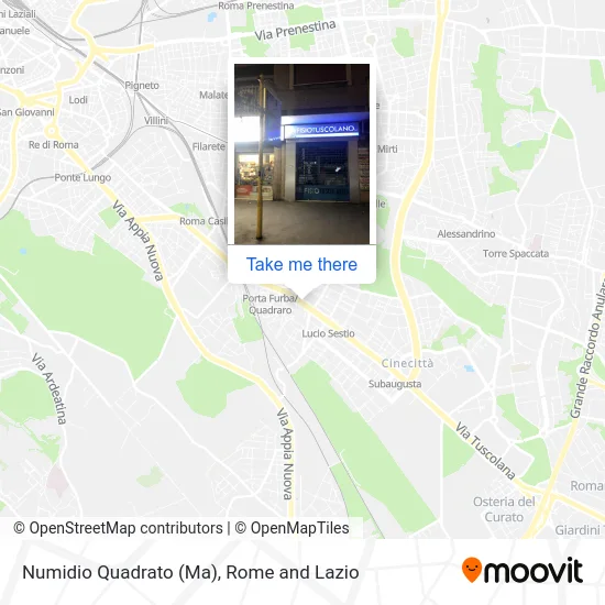 Numidio Quadrato (Ma) map