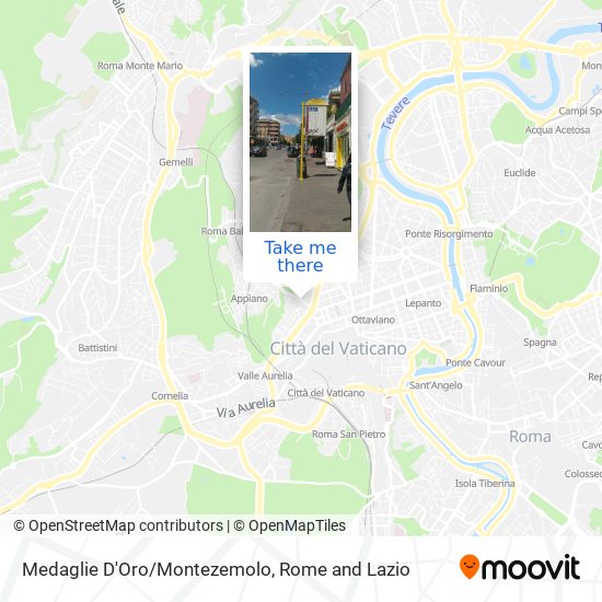 Medaglie D'Oro/Montezemolo map