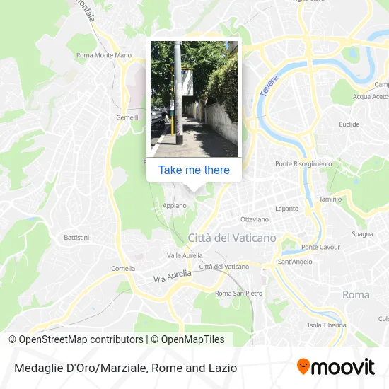 Medaglie D'Oro/Marziale map