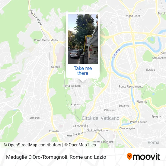 Medaglie D'Oro/Romagnoli map