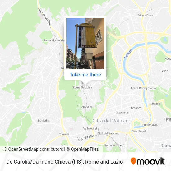 De Carolis / Damiano Chiesa (FL3) map