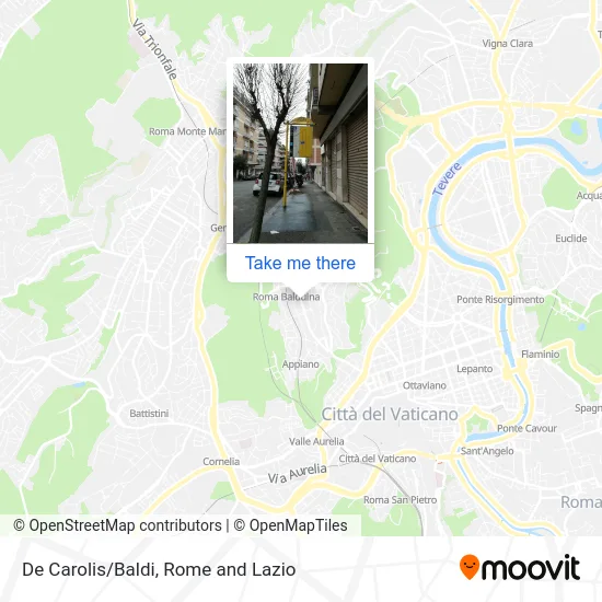 De Carolis/Baldi map