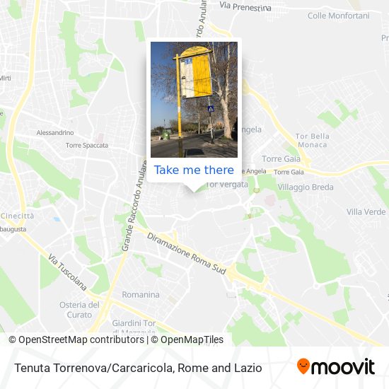 Tenuta Torrenova/Carcaricola map