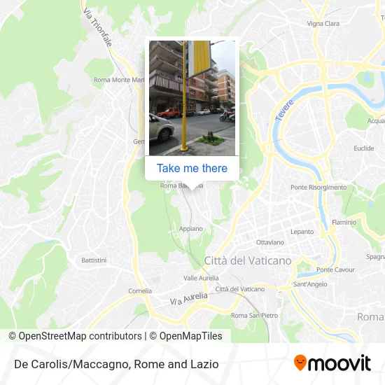 De Carolis/Maccagno map