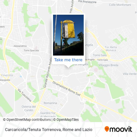 Carcaricola/Tenuta Torrenova map