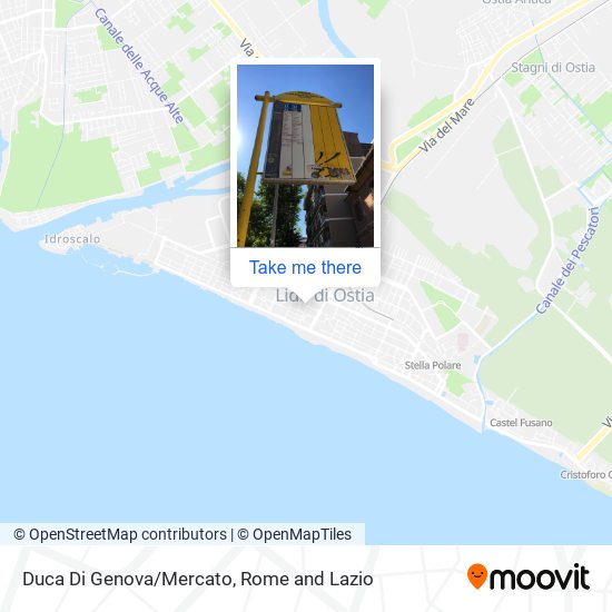 Duca Di Genova/Mercato map