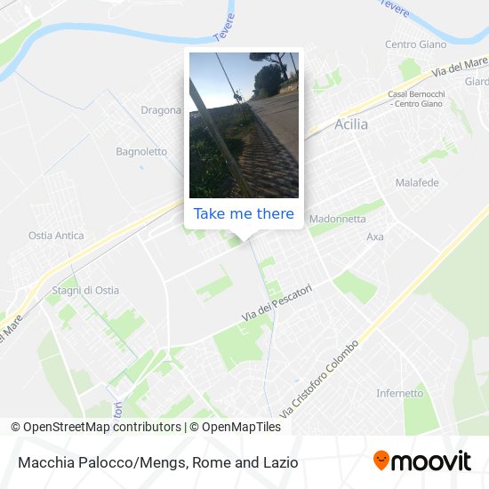 Macchia Palocco/Mengs map