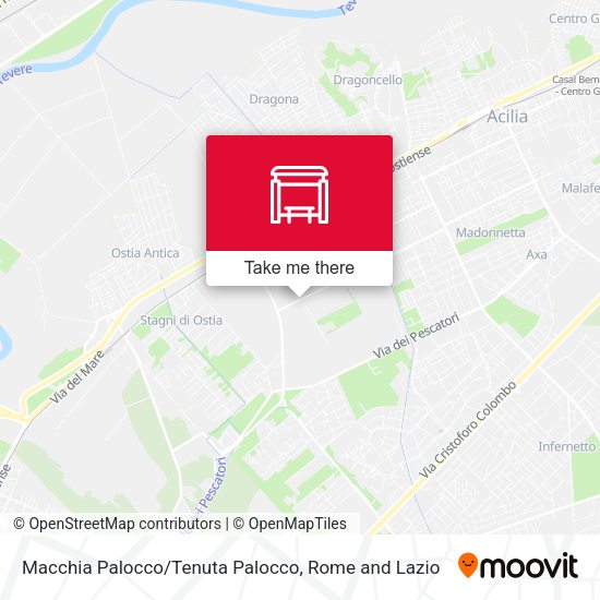 Macchia Palocco/Tenuta Palocco map