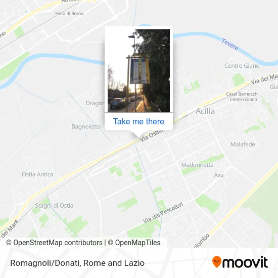 Romagnoli/Donati map