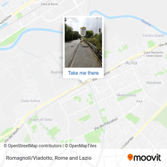 Romagnoli/Viaduct map