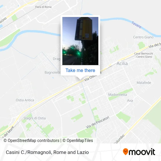 Casini C./Romagnoli map