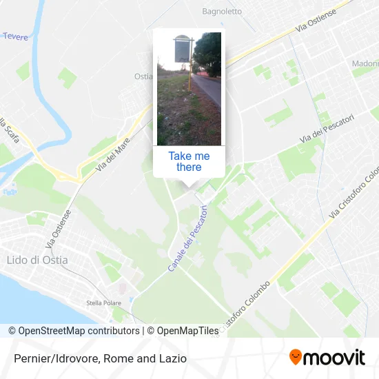 Pernier/Idrovore map