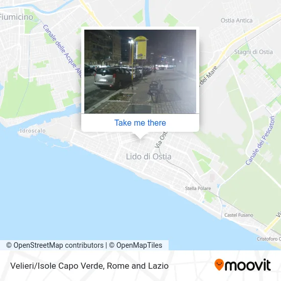 Velieri/Isole Capo Verde map