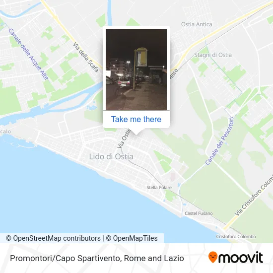 Promontori/Capo Spartivento map