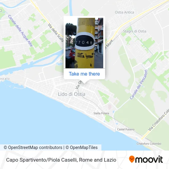 Capo Spartivento/Piola Caselli map