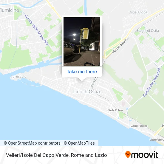 Velieri/Cape Verde Islands map