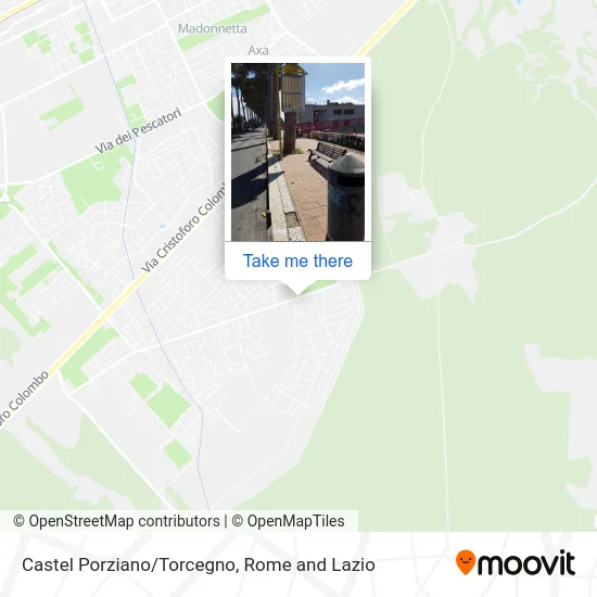 Castel Porziano/Torcegno map