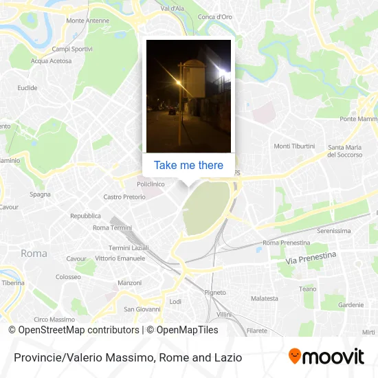 Provincie/Valerio Massimo map