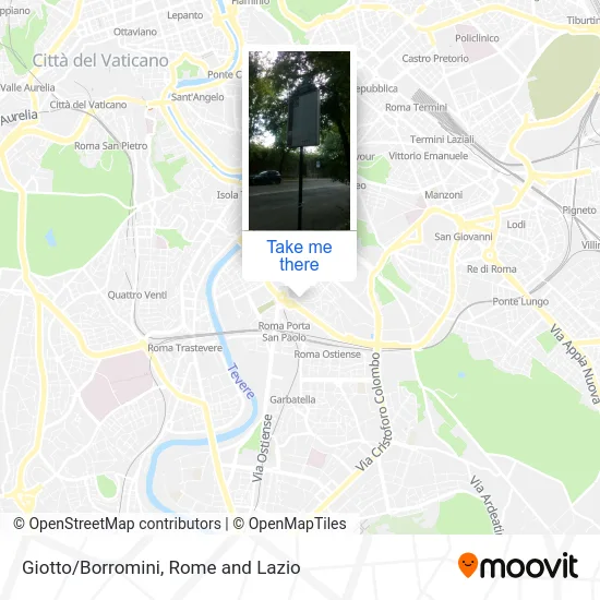 Giotto/Borromini map