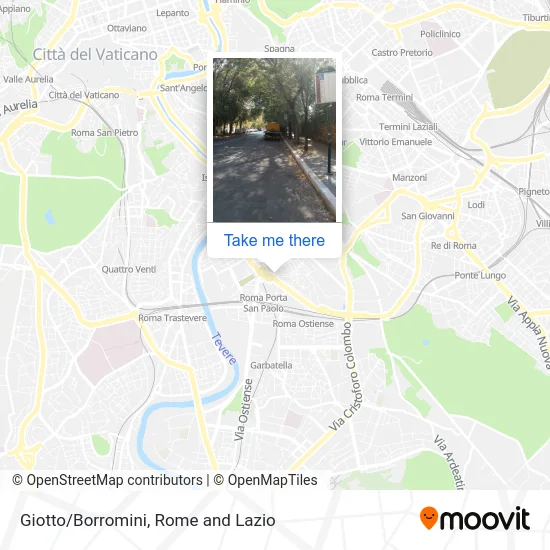 Giotto/Borromini map