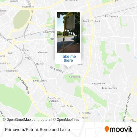 Primavera/Petrini map