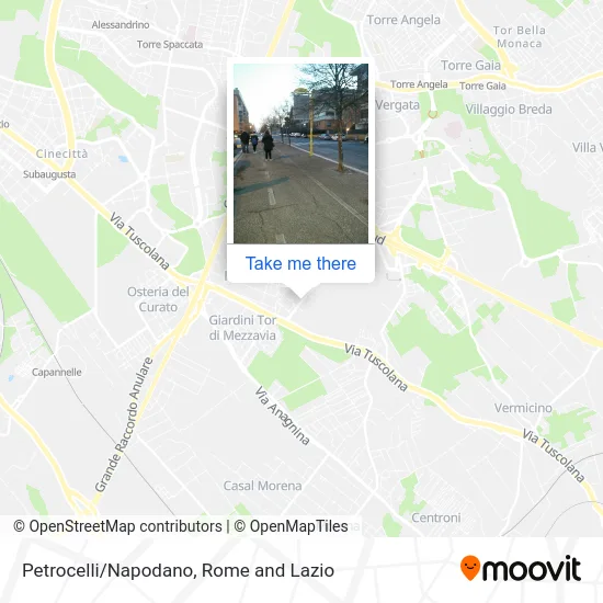 Petrocelli/Napodano map