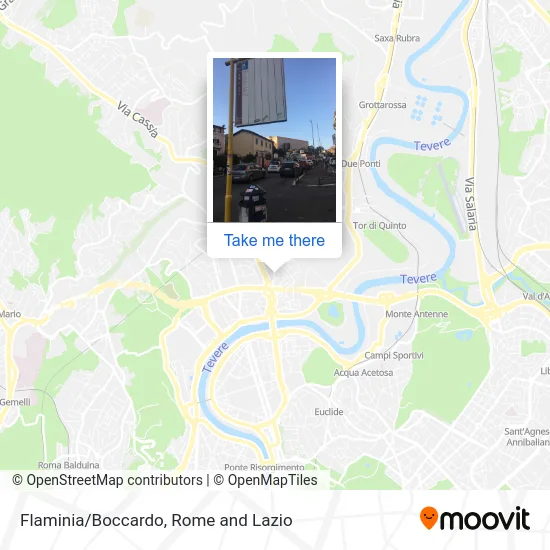 Flaminia/Boccardo map