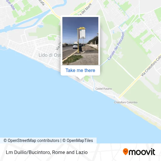 Lm Duilio/Bucintoro map