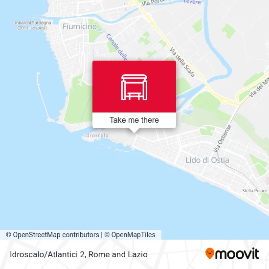 Idroscalo/Atlantici 2 map