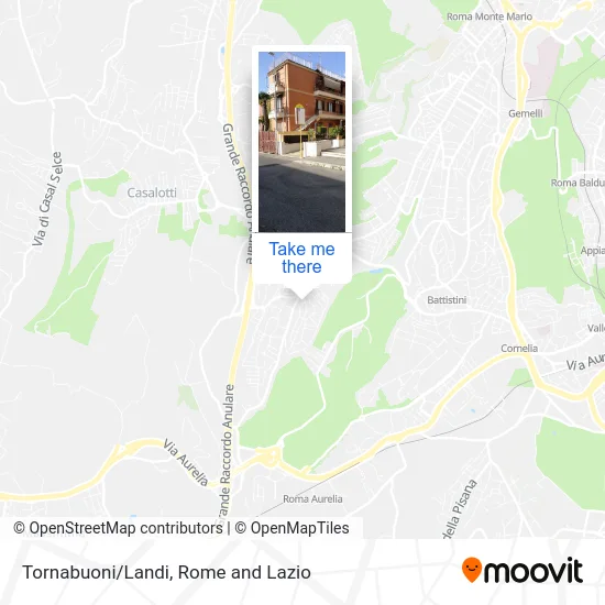 Tornabuoni/Landi map