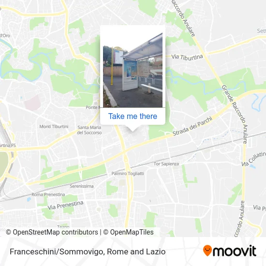 Franceschini/Sommovigo map