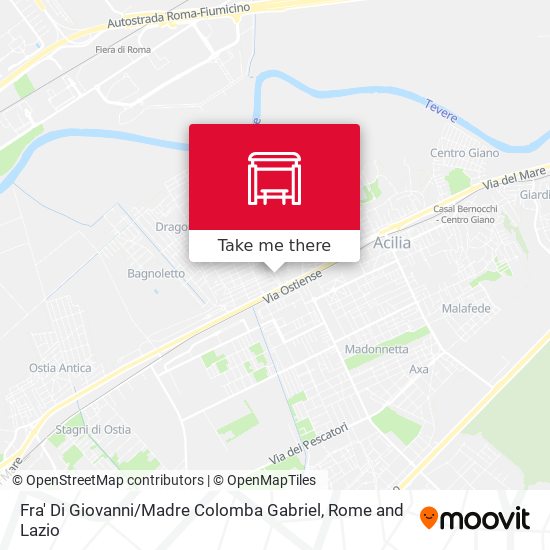 Fra' Di Giovanni / Madre Colomba Gabriel map
