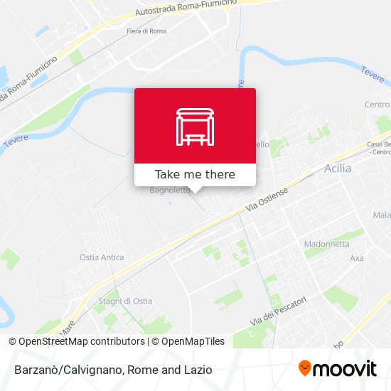 Barzanò/Calvignano map