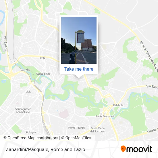 Zanardini/Pasquale map